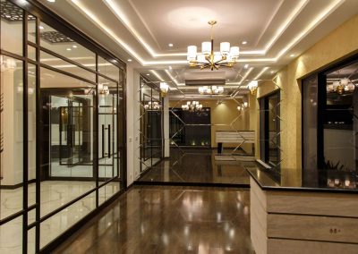 Terraced Straight Line Modern